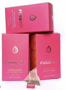 Fusspot Collagen Tea Packaging